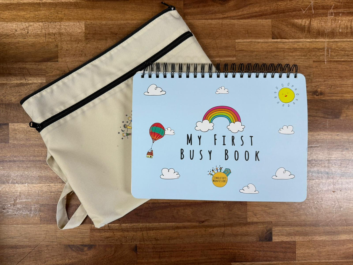 Tinkletots Montessori Preschool Busy Book for Toddlers