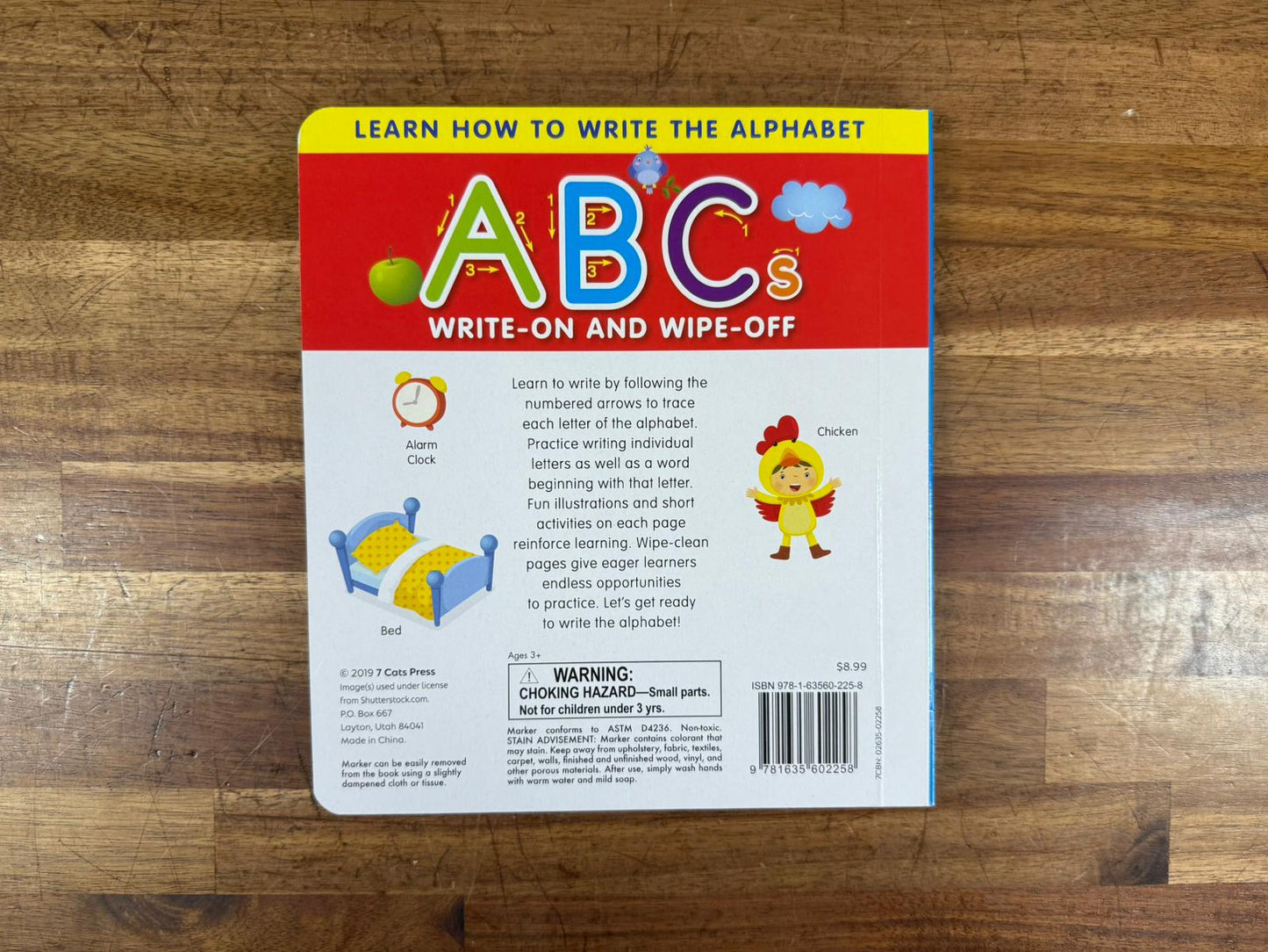 ABCs Write-On and Wipe-Off: Learn How to Write the Alphabet
