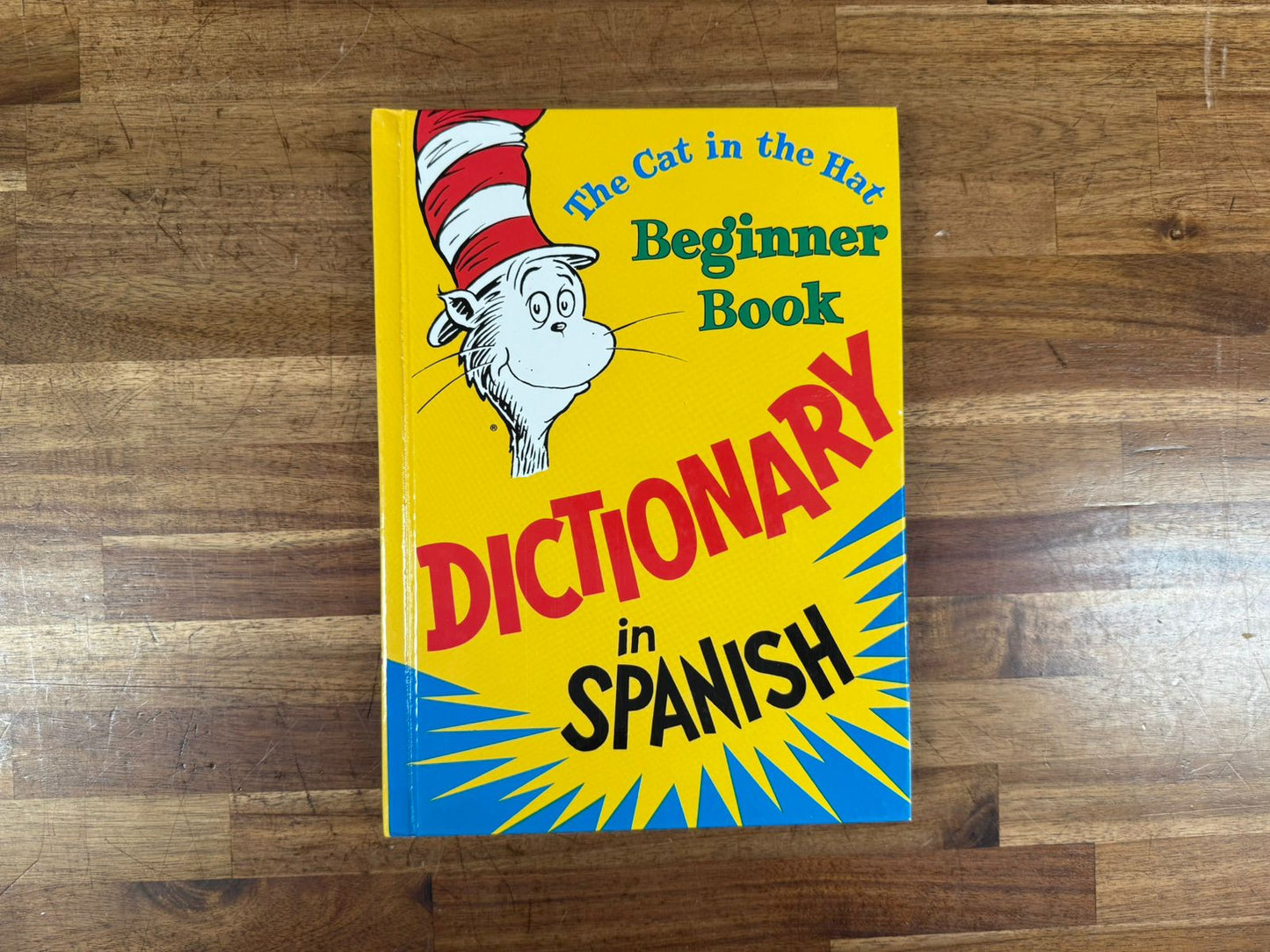 The Cat in the Hat Beginner Book Dictionary in Spanish
