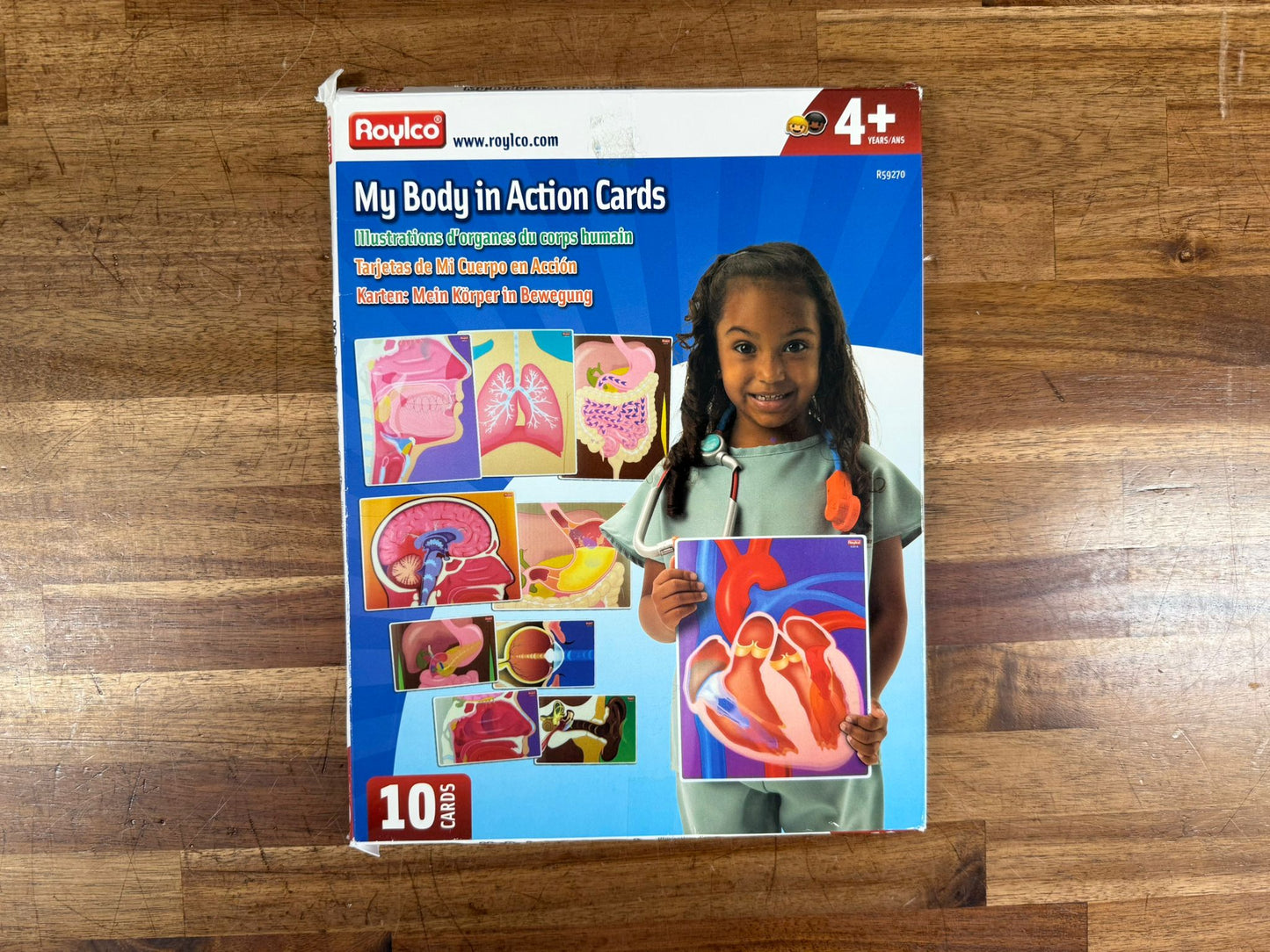 Roylco: My Body in Action – Cards Set of 10