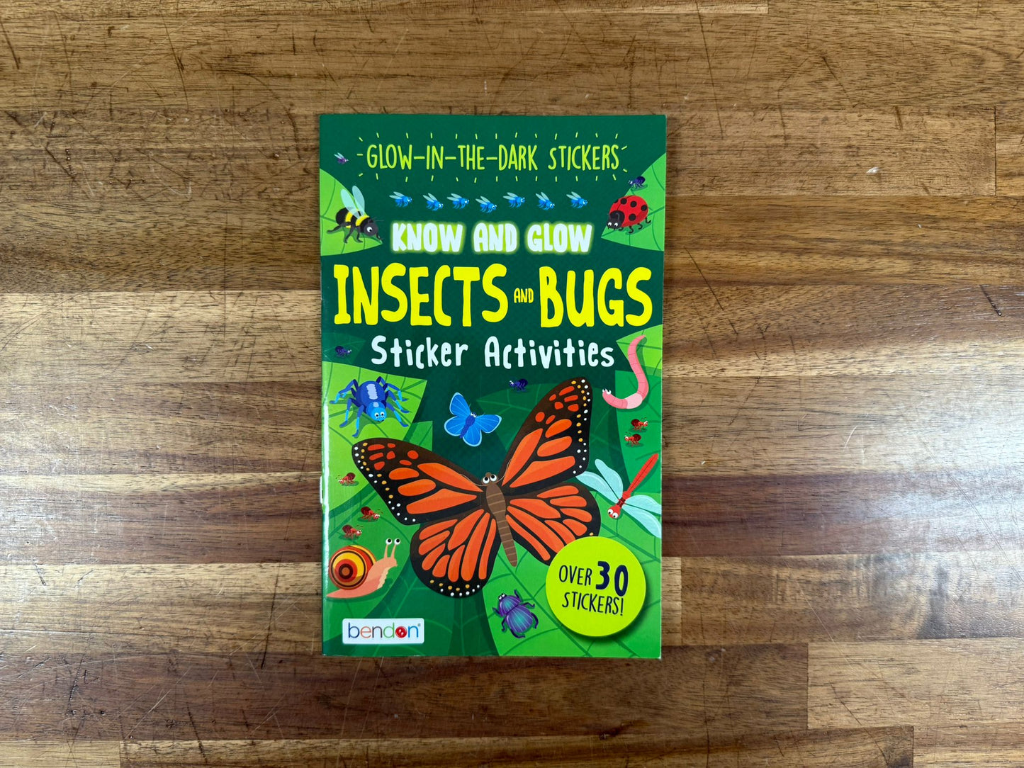 Bendon: Know and Glow – Insects and Bugs Sticker Activities