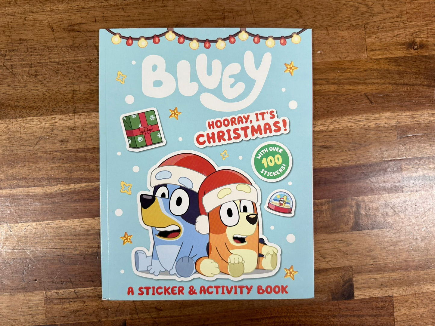 Bluey Sticker & Activity Book: Hooray It’s Christmas – 100+ Stickers