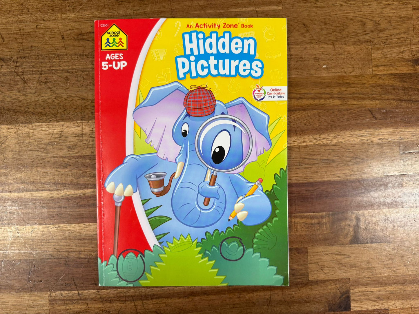 School Zone Hidden Pictures Workbook