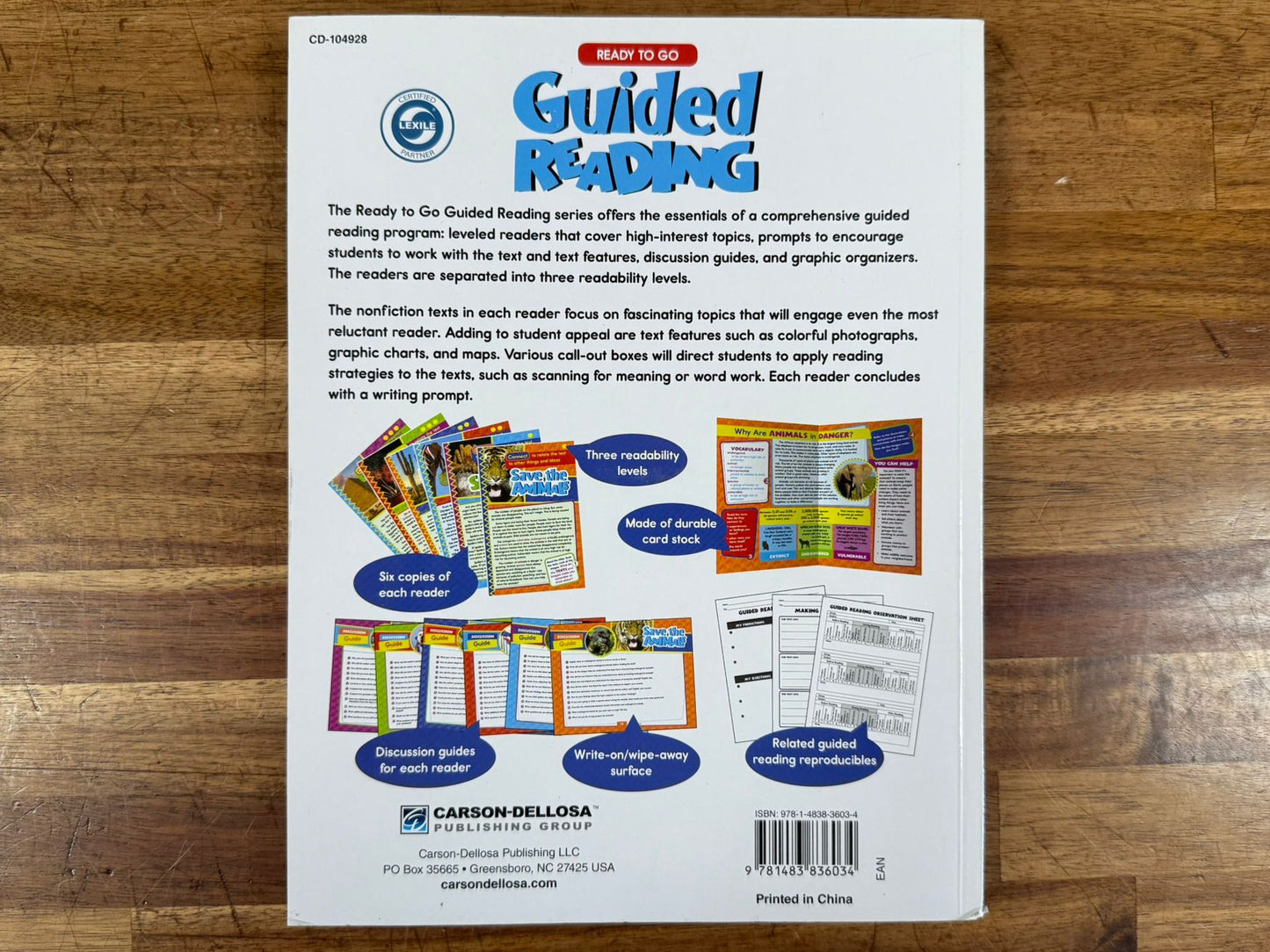 Ready to Go Guided Reading: Connect, Grades 5-6