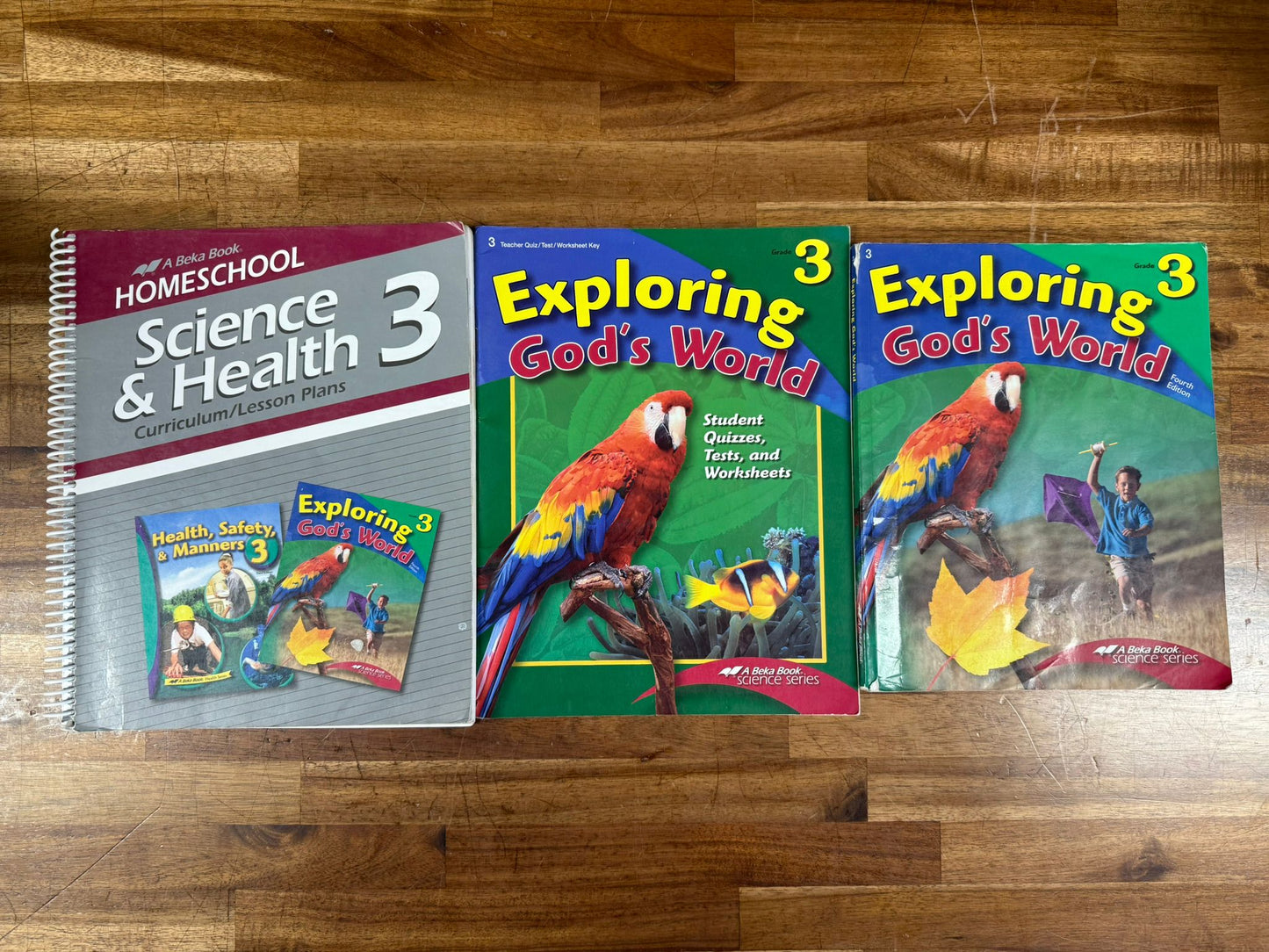 Abeka Science & Health Grade 3 2012 Ed SET of 6
