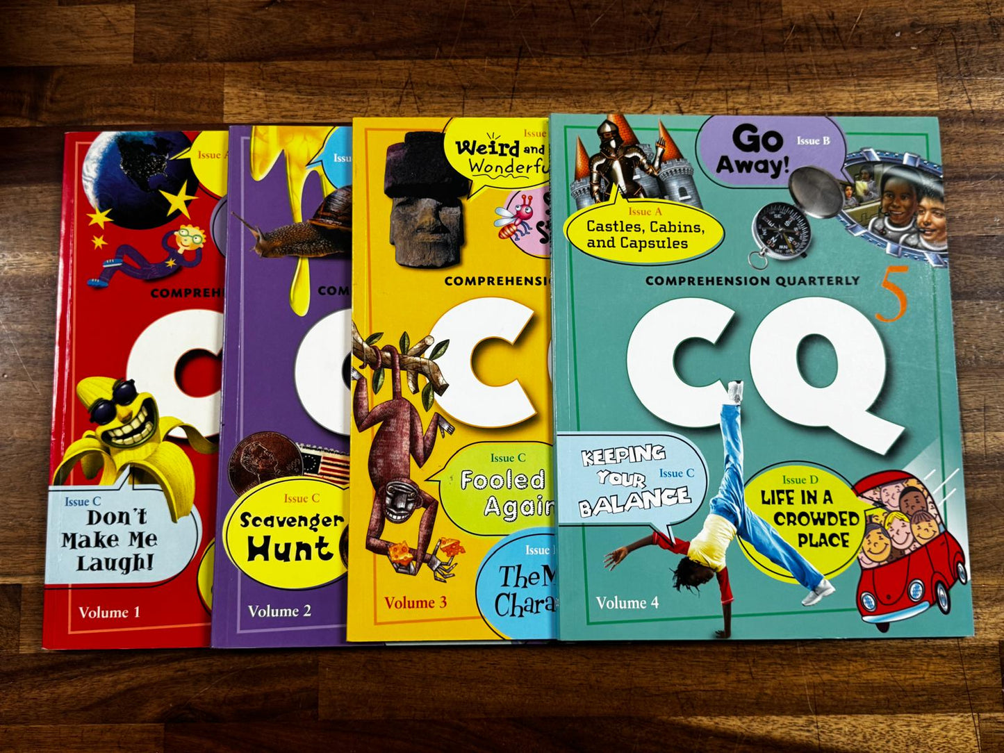 Rigby Literacy Comprehension Quarterly Grade 5 Vol 1–4