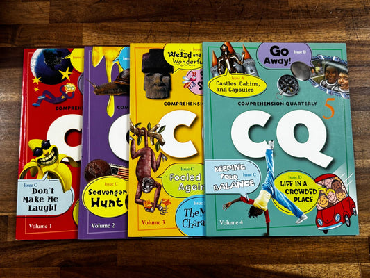Rigby Literacy Comprehension Quarterly Grade 5 Vol 1–4