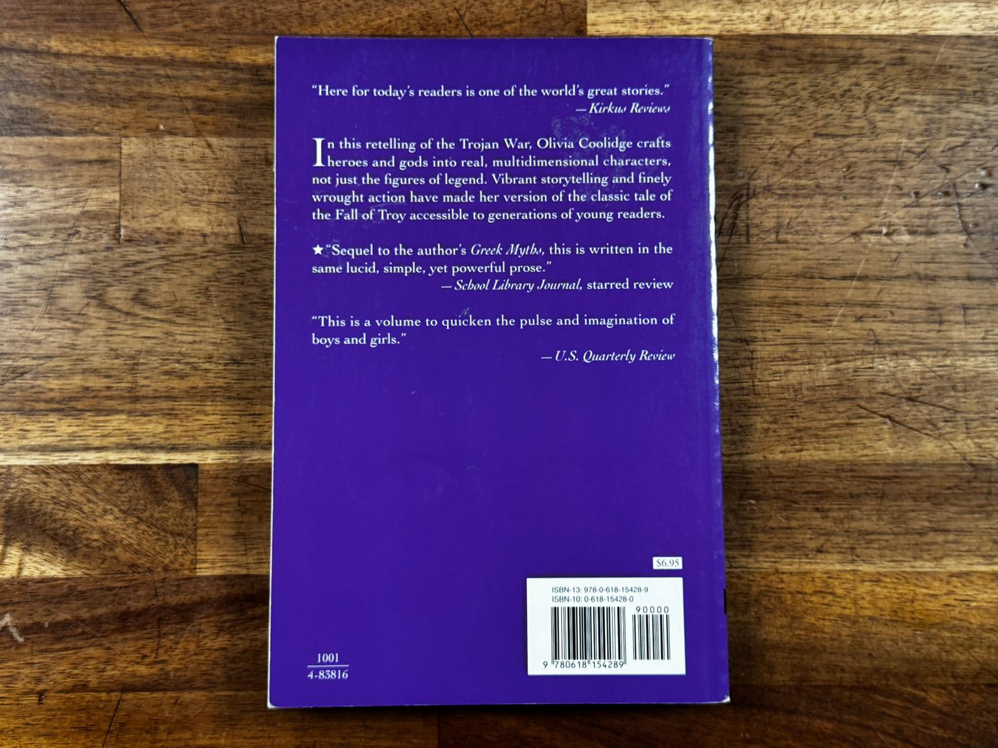 The Trojan War by Olivia Coolidge