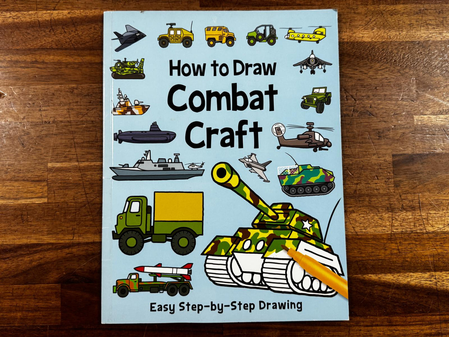 How to Draw Combat Craft Easy Step-by-Step Drawing