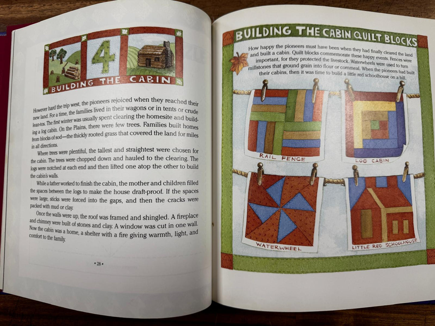 The Quilt-Block History of Pioneer Days - Mary Cobb