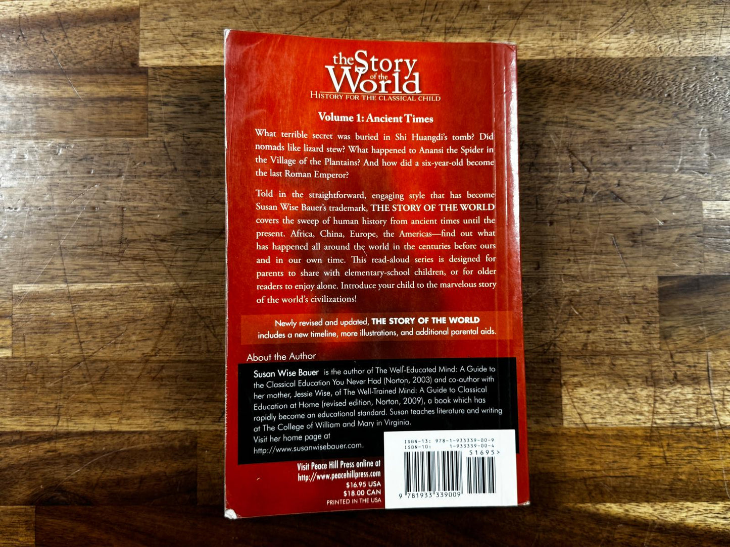 Story of the World Vol 1 Ancient Times Revised Ed Text