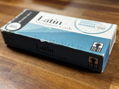 Vis-Ed Latin Vocabulary Cards