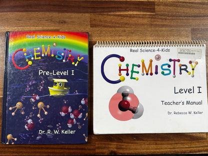 Real Science-4-Kids Chemistry Pre-Level 1 Txt & Level 1 TG