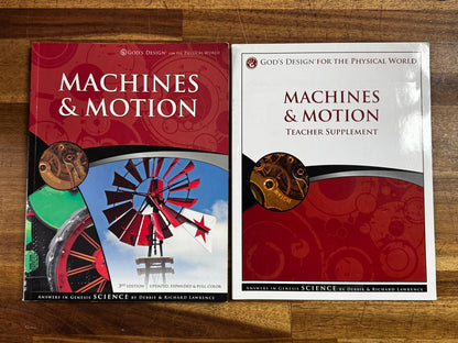 AiG Science Physical World Machines & Motion Curriculum Set