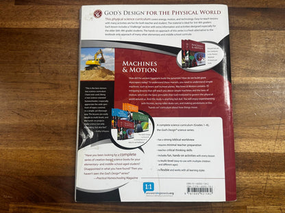 AiG Science Physical World Machines & Motion Textbook