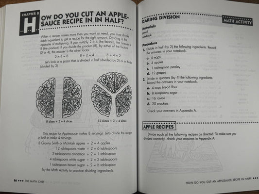 The Math Chef: Over 60 Math Activities and Recipes