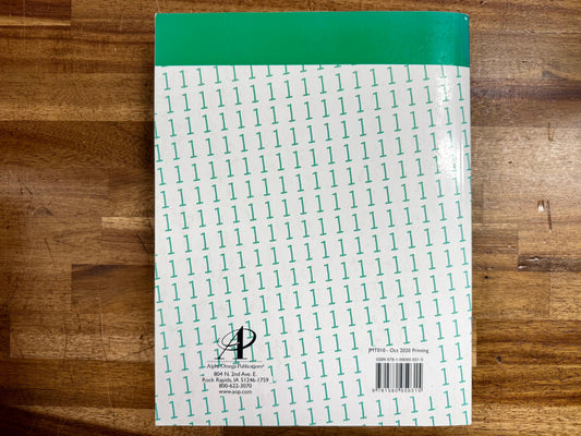 Alpha Omega Horizons Math Grade 1 Teacher's Guide