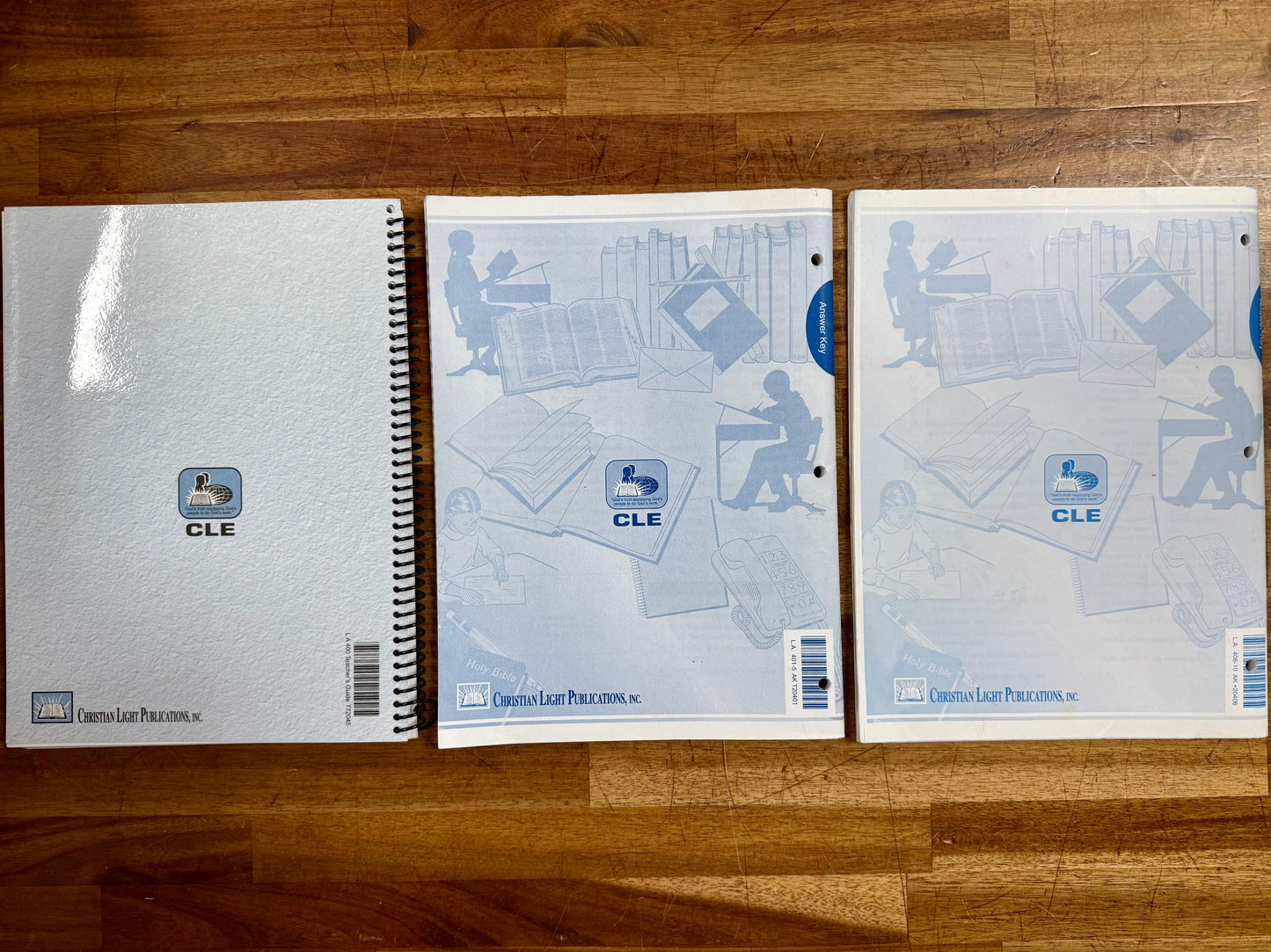 CLE Language Arts 4 Teacher's Guide & Answer Key SET