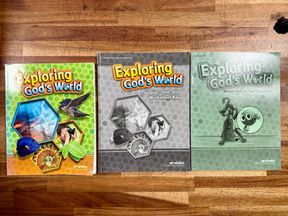 Abeka Science & Health 3 Current Edition SET of 8