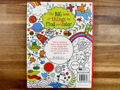 Usborne The Big Book of Things to Find and Color