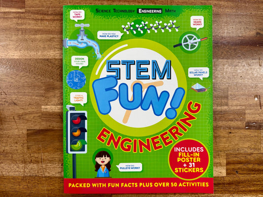 STEM Fun! Engineering: Includes Fill-In Poster and 31 Stickers