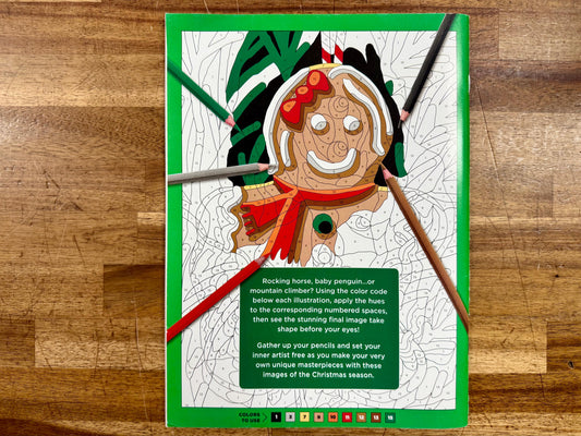 Mystery Colors: Christmas Color by Number - New