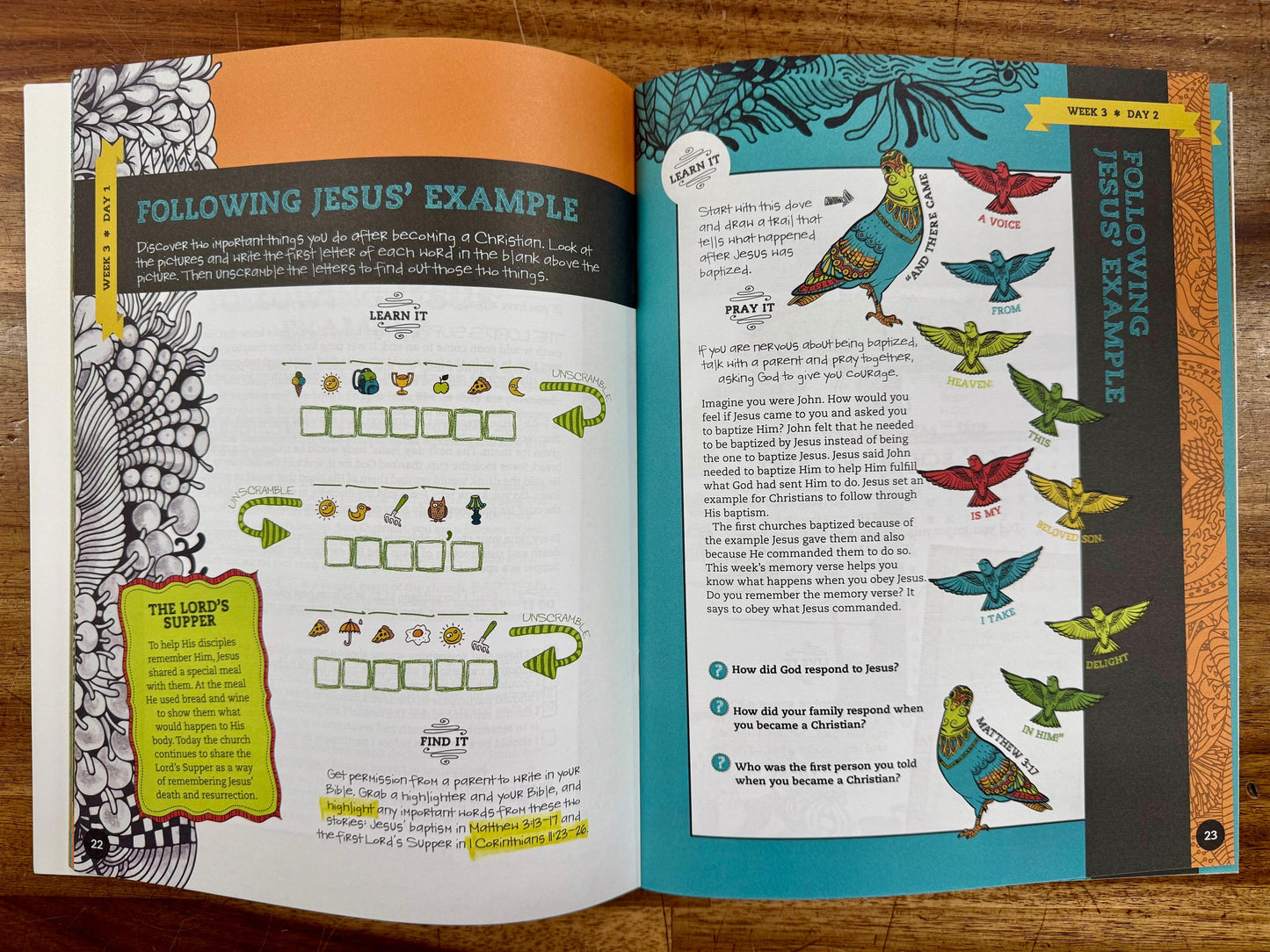 I'm a Christian Now! 8-week Activity Book - New