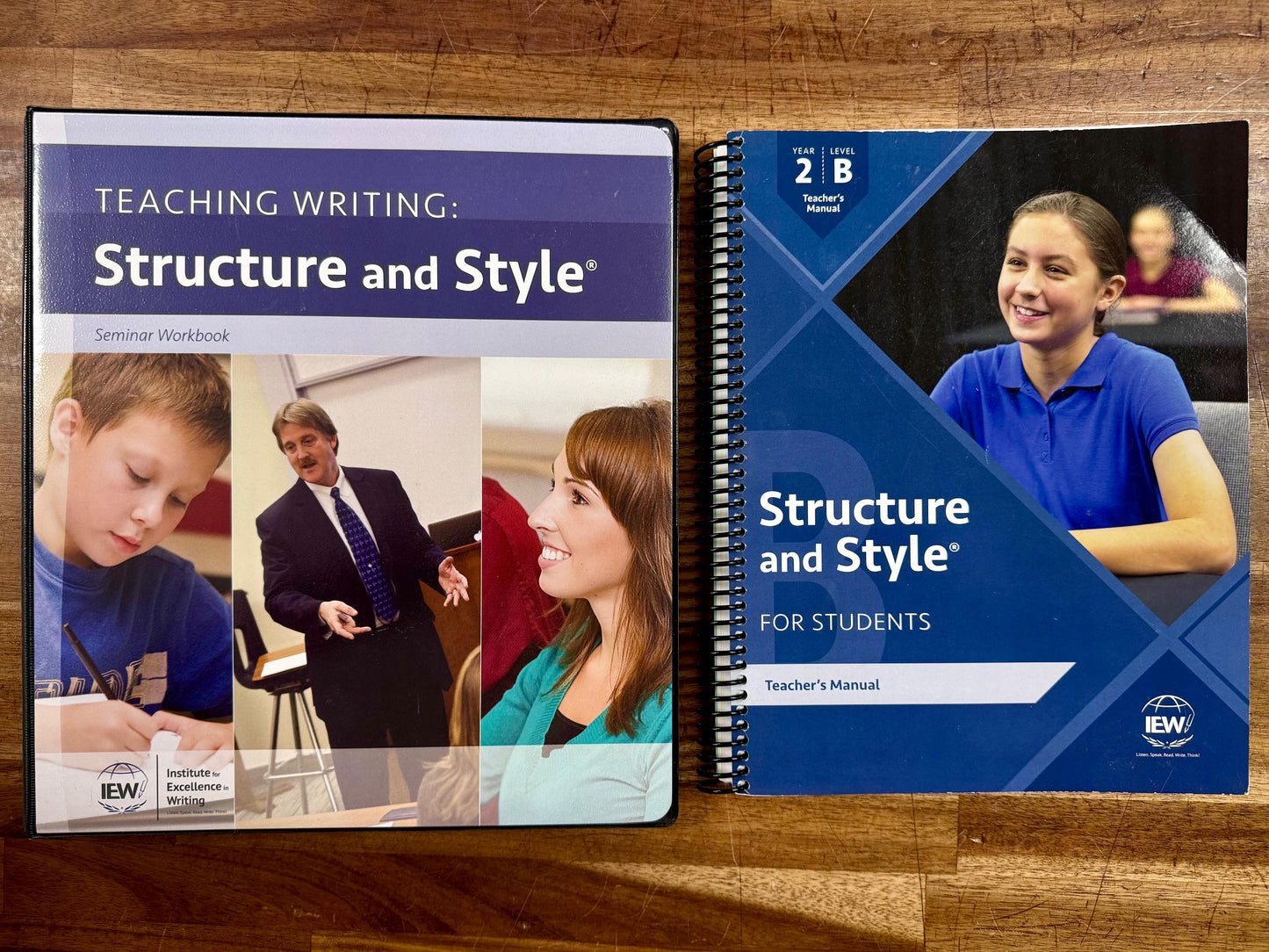 IEW Structure & Style SET - Binder & 2B Teacher Manual