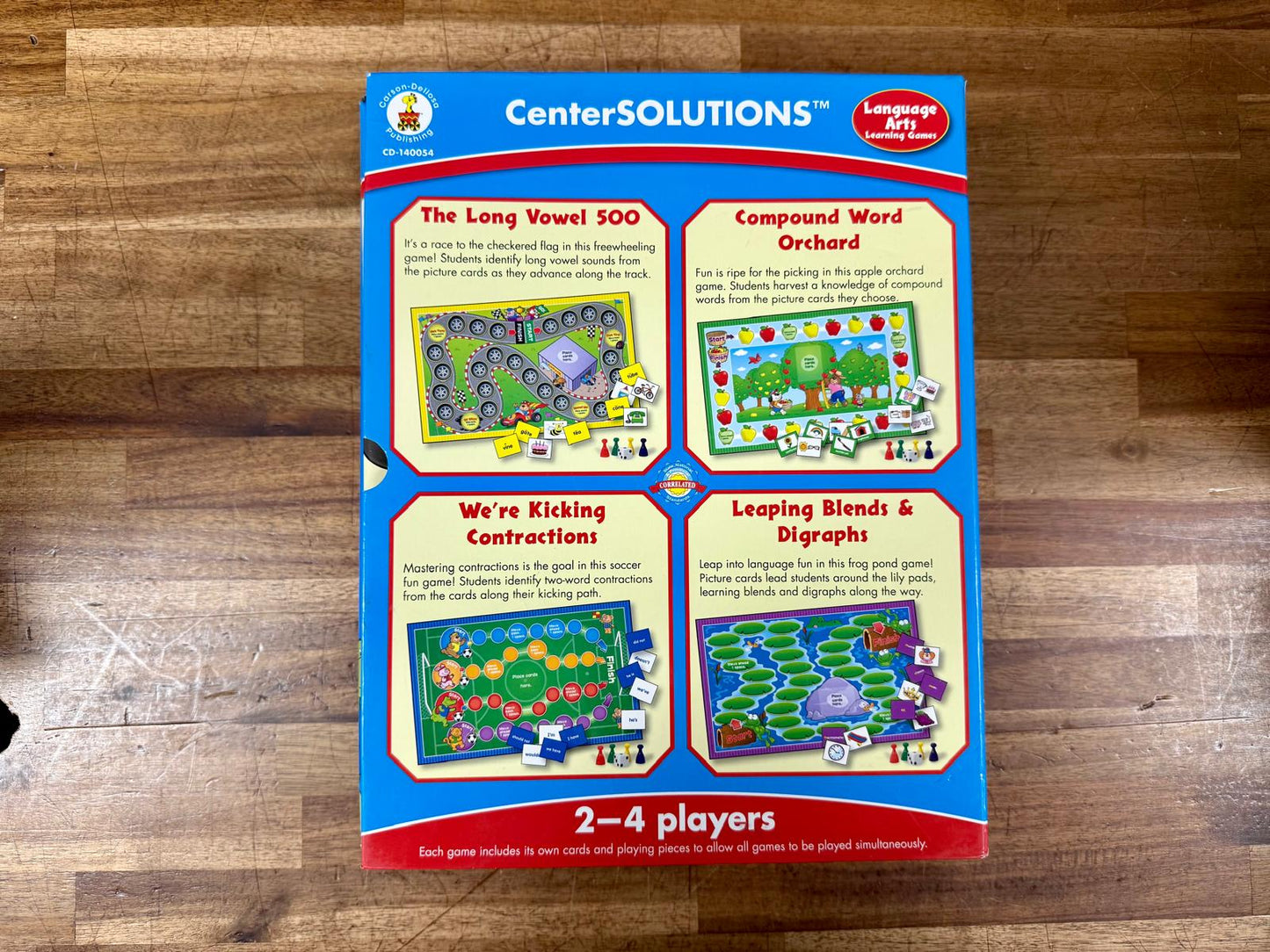 Carson-Dellosa Language Arts Learning Games Grade 1