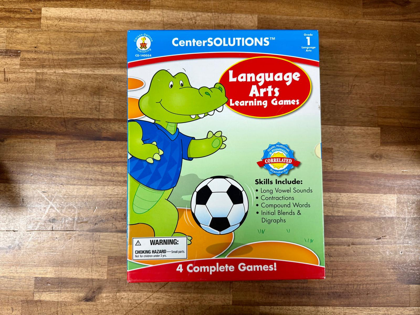 Carson-Dellosa Language Arts Learning Games Grade 1
