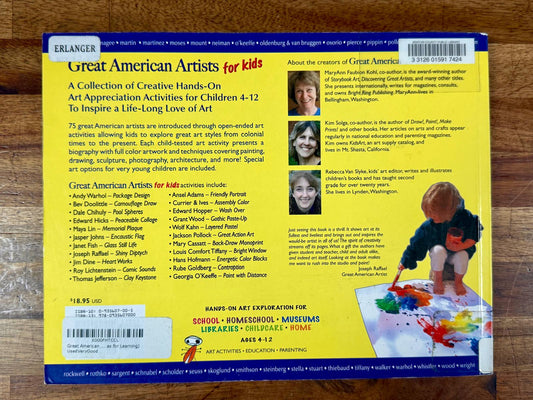 Great American Artists for Kids : Hands-On Art Experiences... - Kohl & Solga