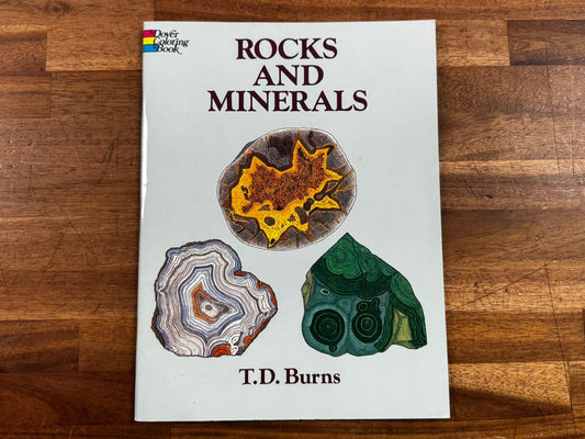 Dover Coloring Book Rocks & Minerals