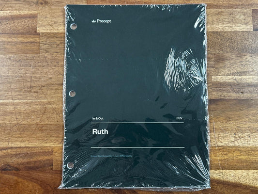Precept In & Out: Ruth (ESV) Bible Study Workbook - New, Sealed