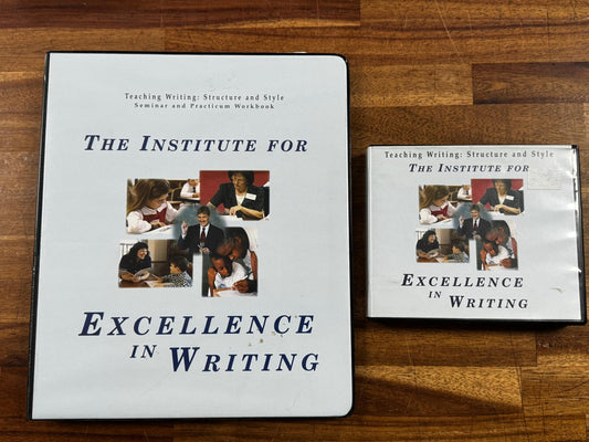 IEW Excellence in Writing SET - CD Set & Seminar Wkbk