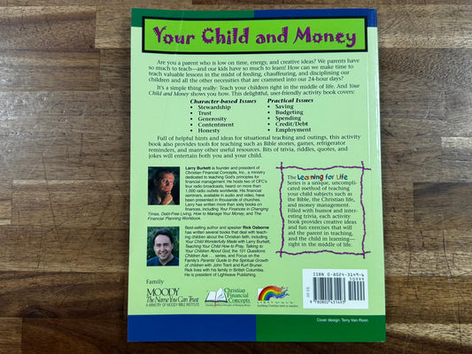 Your Child and Money - A Family Activity book