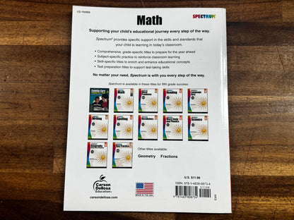Spectrum Math Grade 5