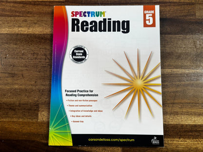 Spectrum Reading Grade 5