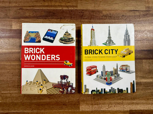 Barron's Lego LOT of 2 - Brick Wonders & Brick City SET