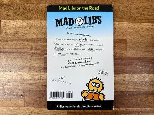 Mad Libs on the Road - Roger Price & Leonard Stern
