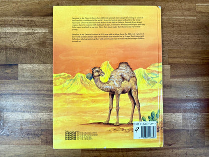Survival in the Deserts - Jane & David Glover, Large Hardcover