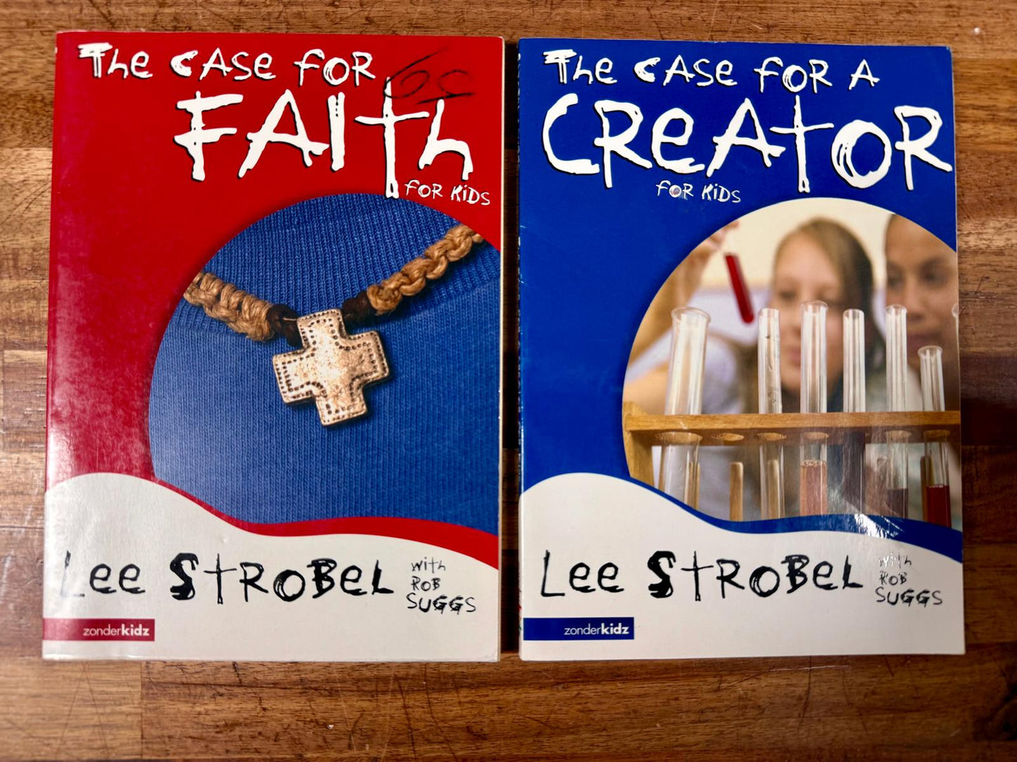 Case for a Creator for Kids & Case for Faith for Kids - Strobel SET