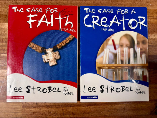 Case for a Creator for Kids & Case for Faith for Kids - Strobel SET