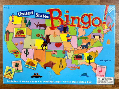 eeboo EducationaleeBoo United States BINGO Board Game Ages 5+