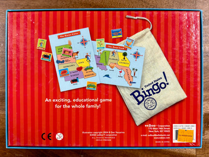eeboo EducationaleeBoo United States BINGO Board Game Ages 5+