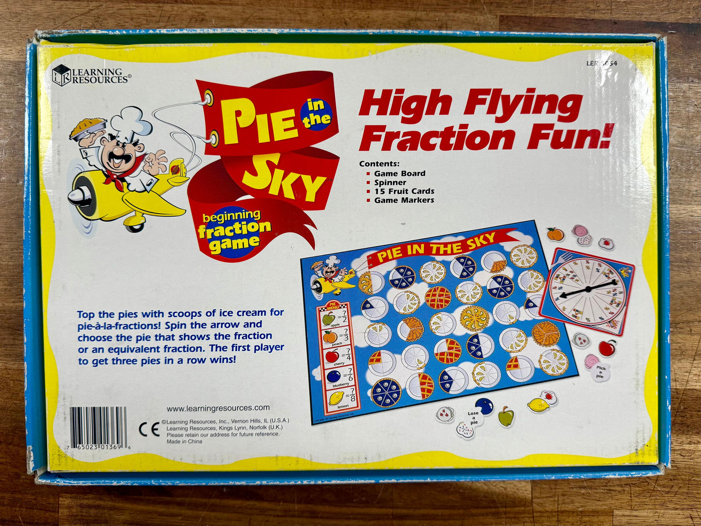 Pie in the Sky Beginning Fraction Game - Learning Resources