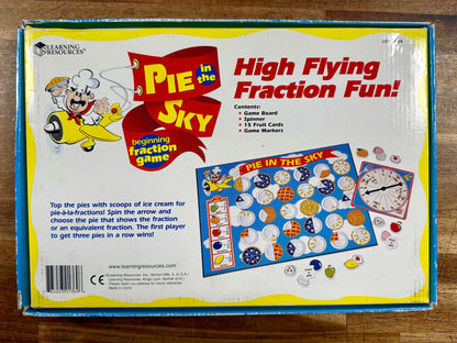 Pie in the Sky Beginning Fraction Game - Learning Resources