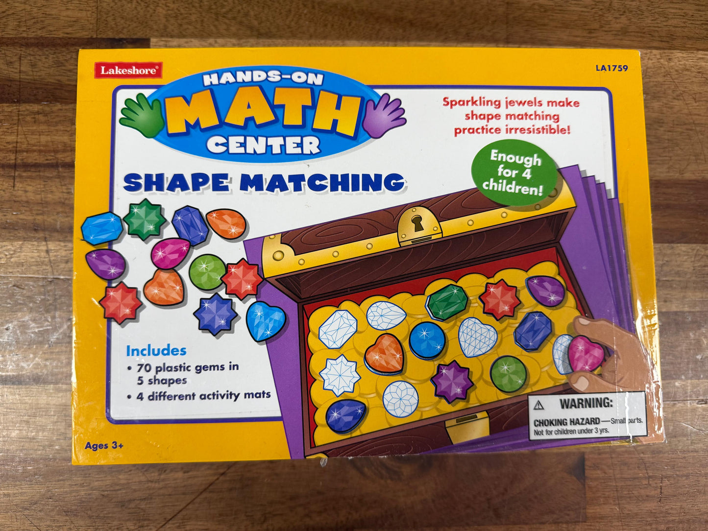Lakeshore HANDS-ON MATH CENTER: Shape Matching