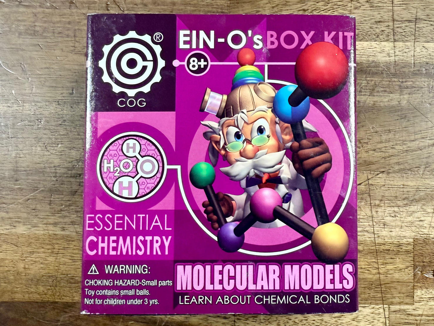 COG EIN-O’s Essential Chemistry Box Kit Molecular Models 8+