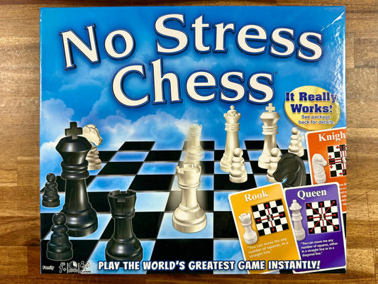 Winning Moves Games No Stress Chess Set Like-New