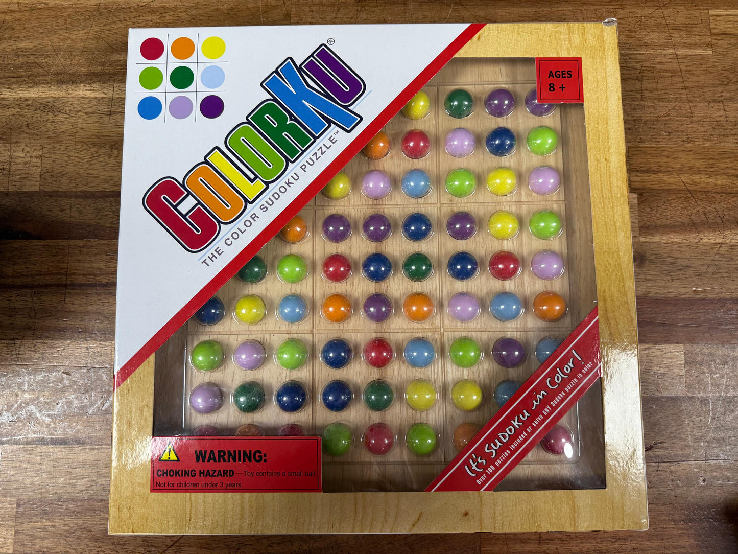 ColorKu: The Color Sudoku Puzzle – Like New